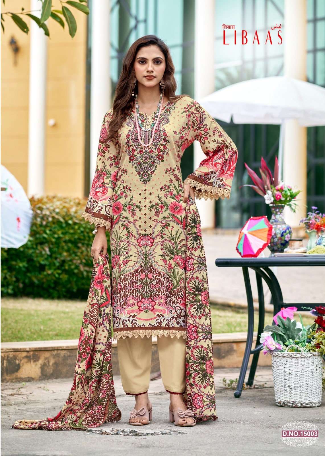 Ganesha Libaas Vol-15 Cotton Printed Dress Material