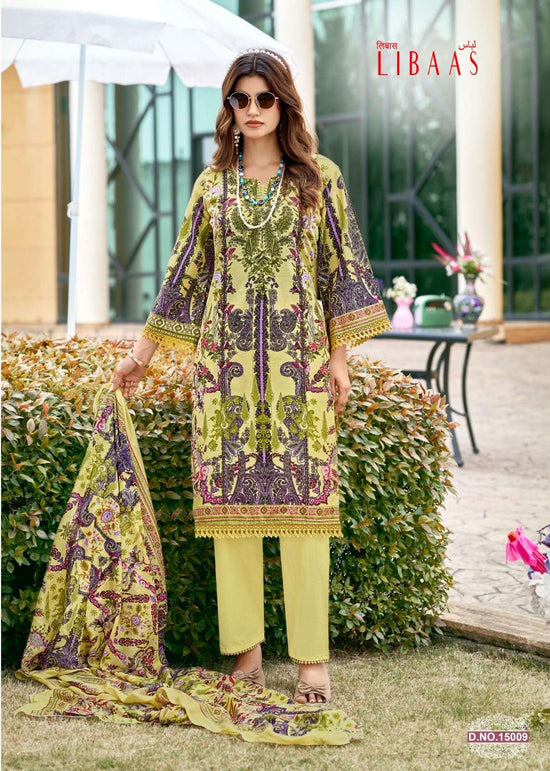 Ganesha Libaas Vol-15 Cotton Printed Dress Material