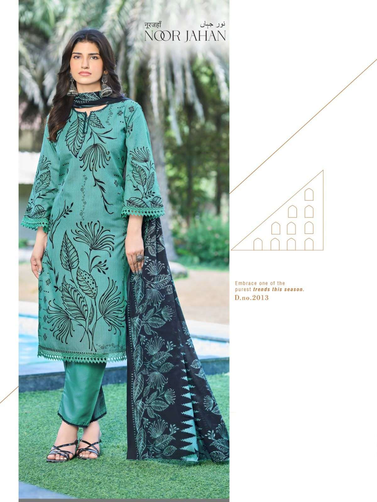 Ganesha Noor Jahan Vol 2 Heavy Cotton Summer Dress Material - Amrah Wholesale