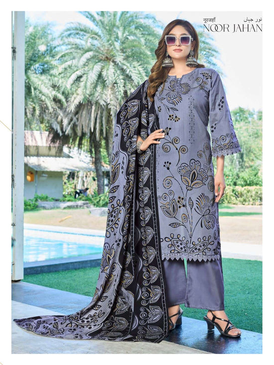 Ganesha Noor Jahan Vol 2 Heavy Cotton Summer Dress Material - Amrah Wholesale