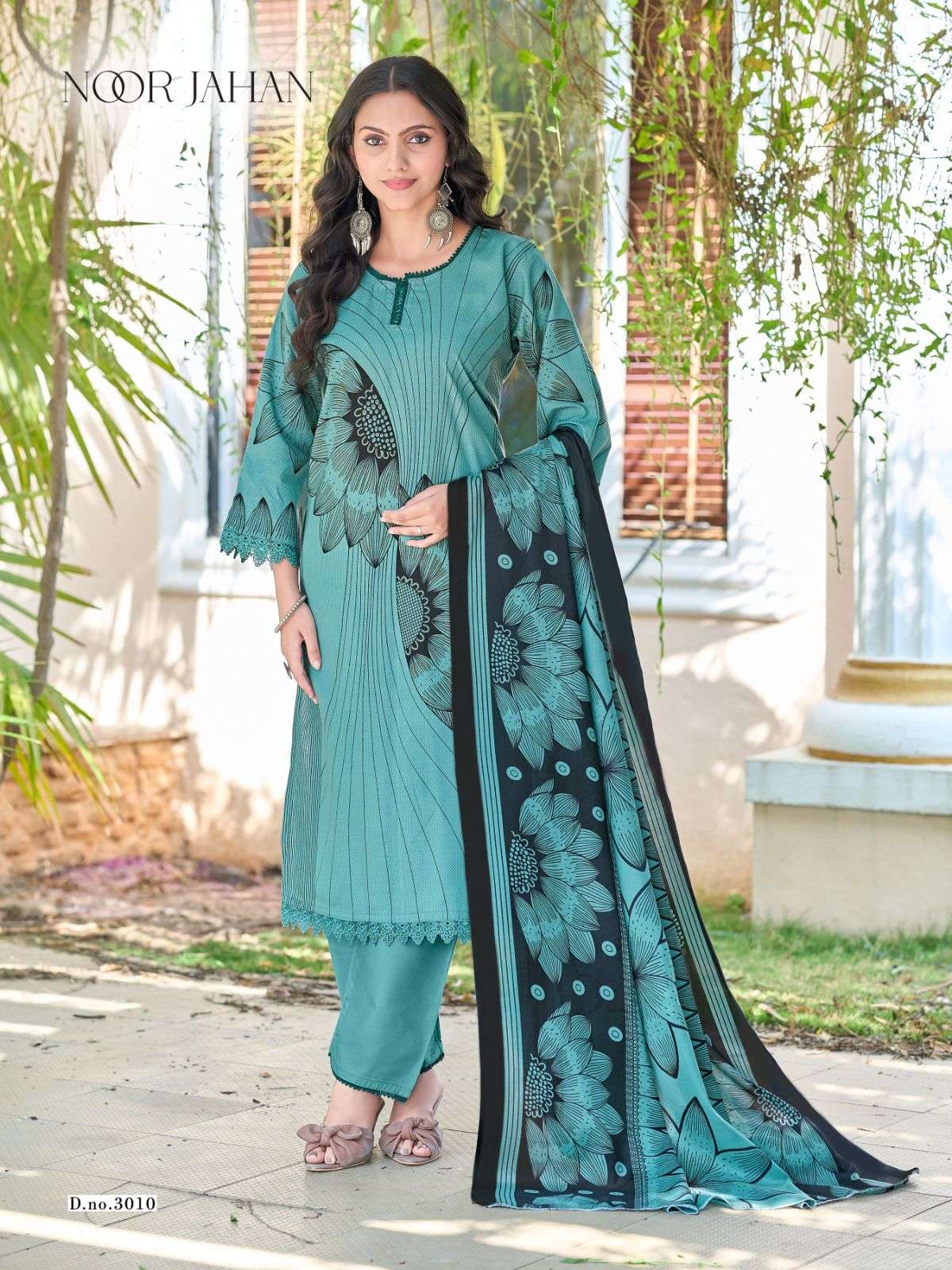 Ganesha Noor Jahan Vol - 3 Cotton Pakistani Suit - Amrah Wholesale