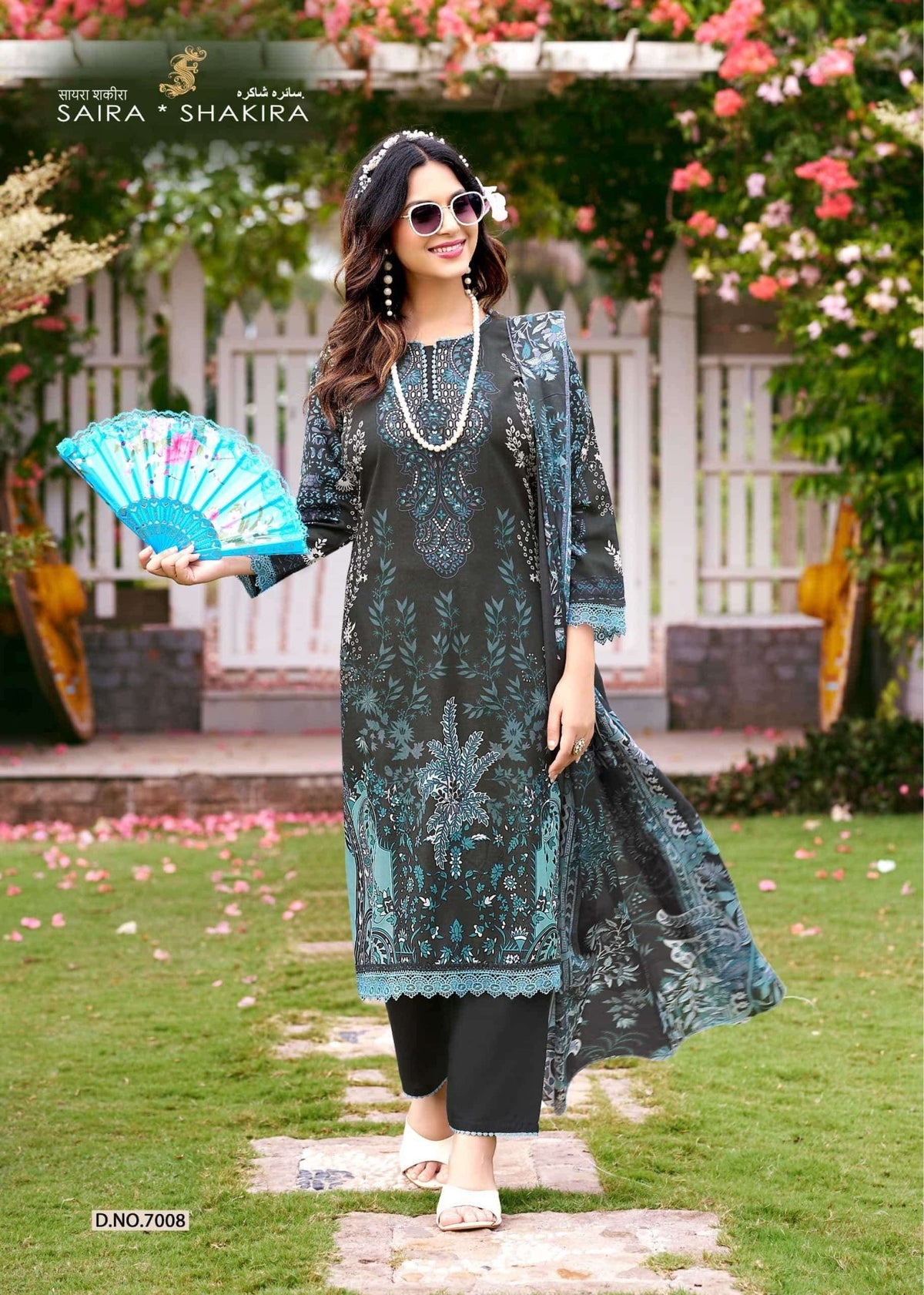 Ganesha Saira Sakira Vol-7 Cotton Printed Unstitched Pakistani Suit Set - Amrah Wholesale