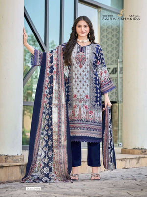 Ganesha Saira Shakira Vol 6 Cotton Printed Dress Material