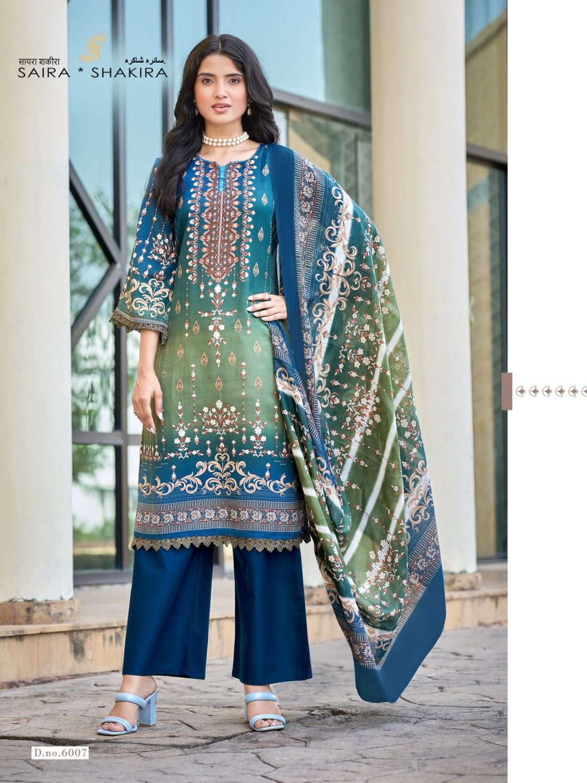 Ganesha Saira Shakira Vol 6 Cotton Printed Dress Material