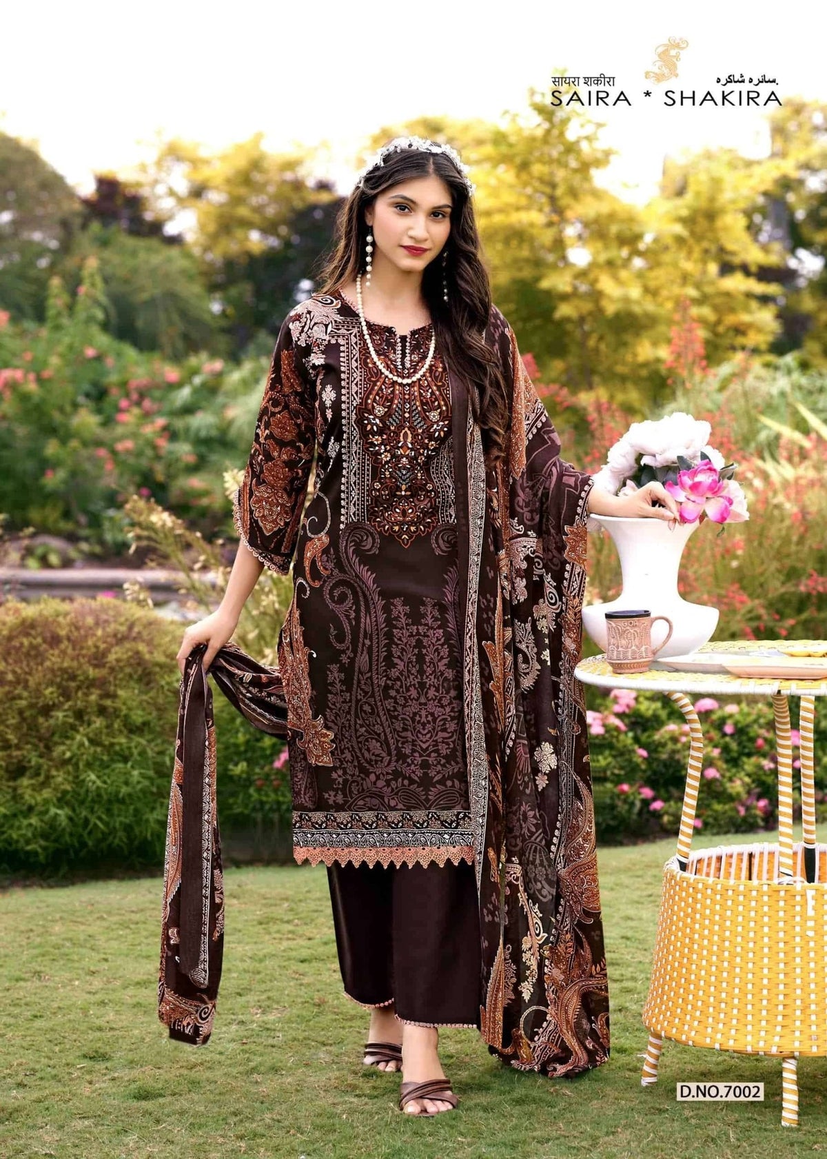 Ganesha Saira Shakira Vol 7 Cotton Digital Print Pakistani Suit - Amrah Wholesale