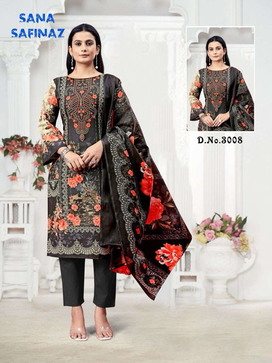 GANESHA SANA SAFINAZ VOL-03 Designer Cotton Printed Dress Material
