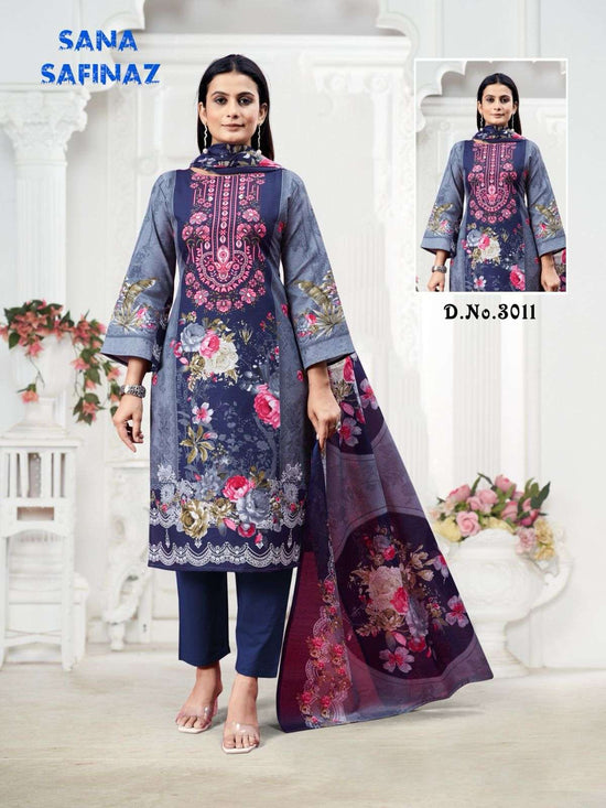 GANESHA SANA SAFINAZ VOL-03 Designer Cotton Printed Dress Material
