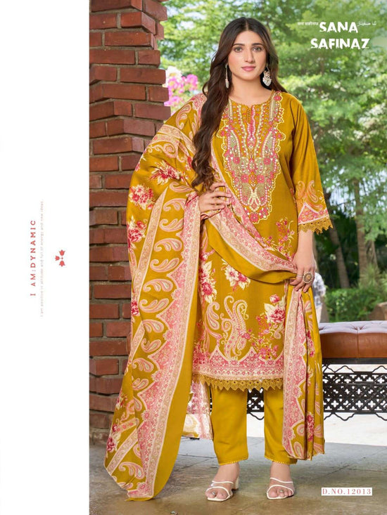 Ganesha Sana Safinaz Vol 12 Karachi Cotton Pakistani Suit