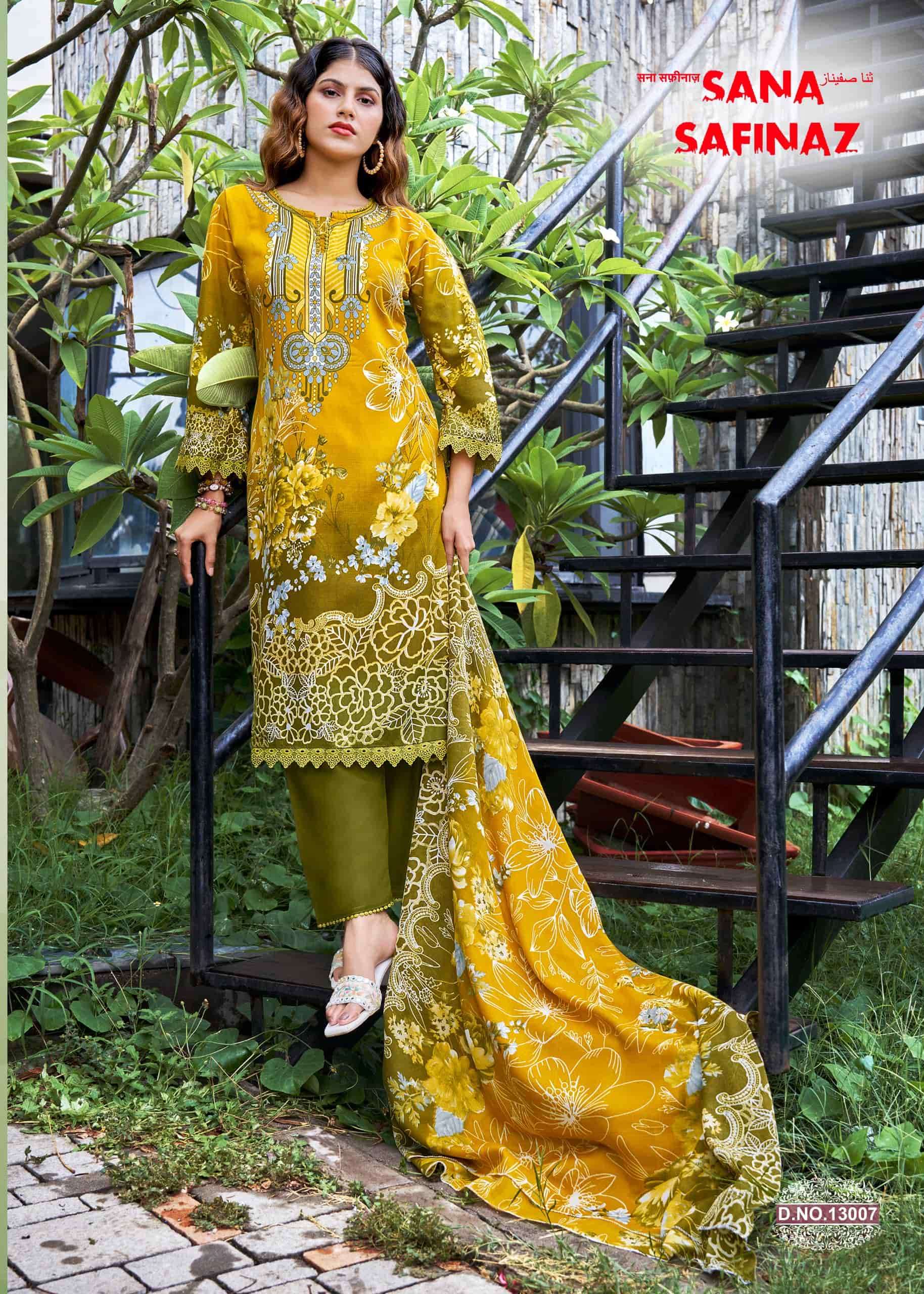 Ganesha Sana Safinaz Vol-13 Cotton Printed Pakistani Suit