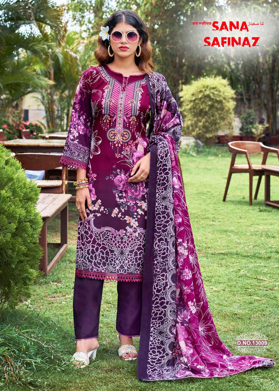 Ganesha Sana Safinaz Vol-13 Cotton Printed Pakistani Suit