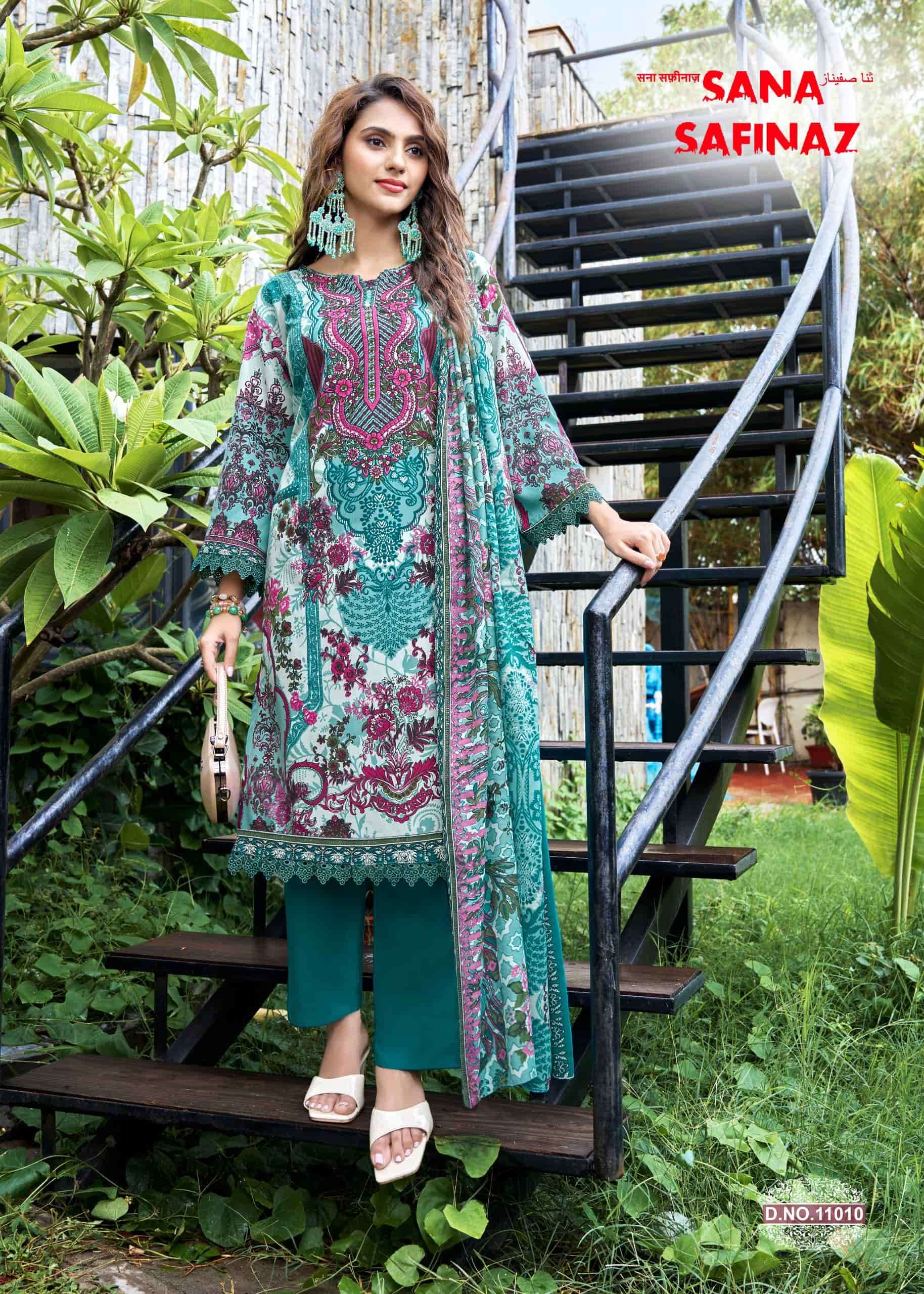 Ganesha Sana Safinaz Vol-13 Cotton Printed Pakistani Suit