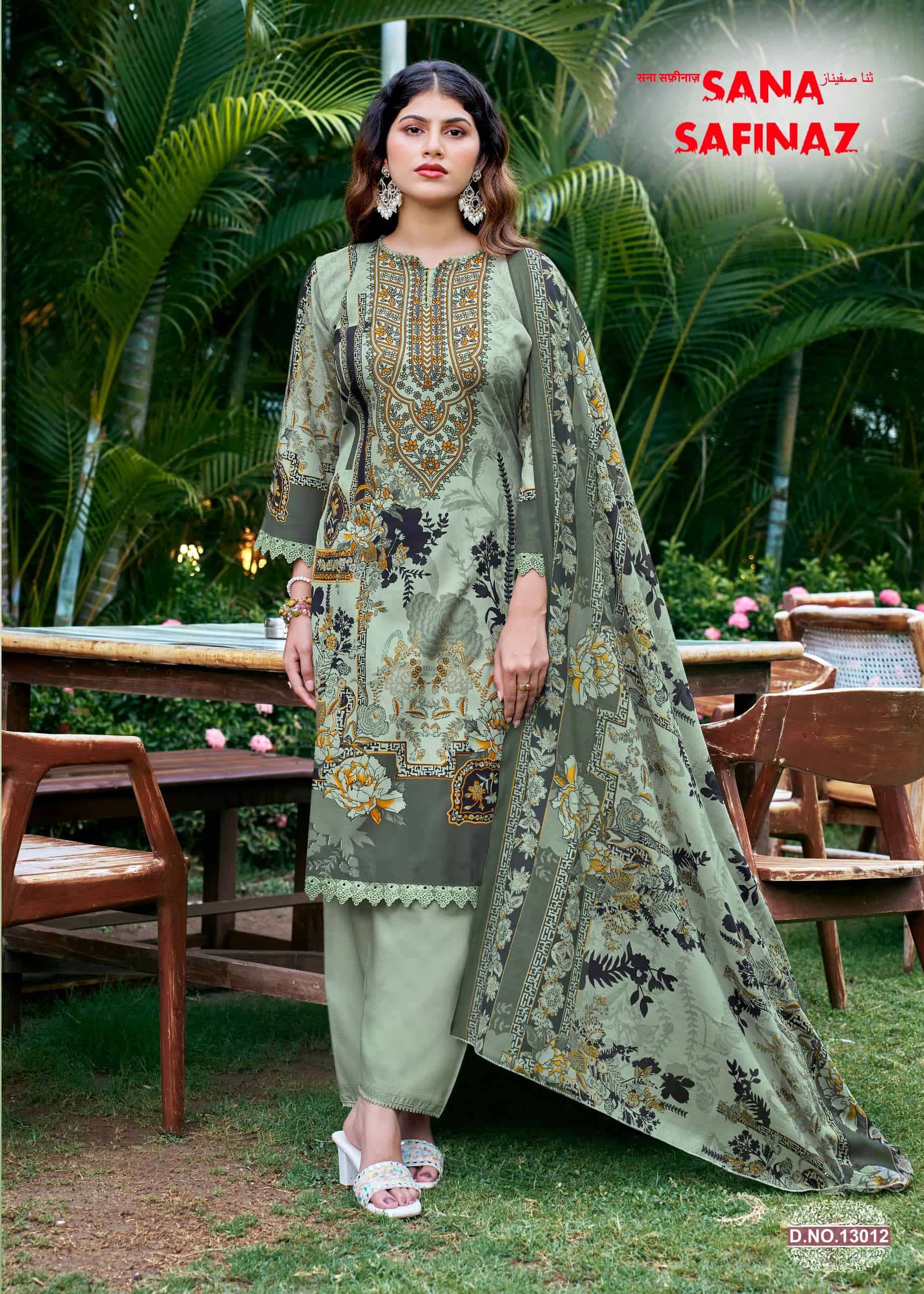 Ganesha Sana Safinaz Vol-13 Cotton Printed Pakistani Suit