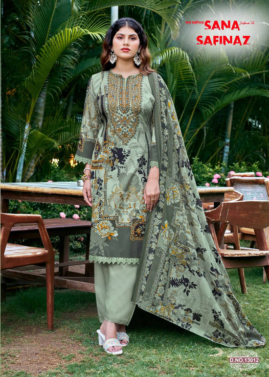 Ganesha Sana Safinaz Vol-13 Cotton Printed Pakistani Suit