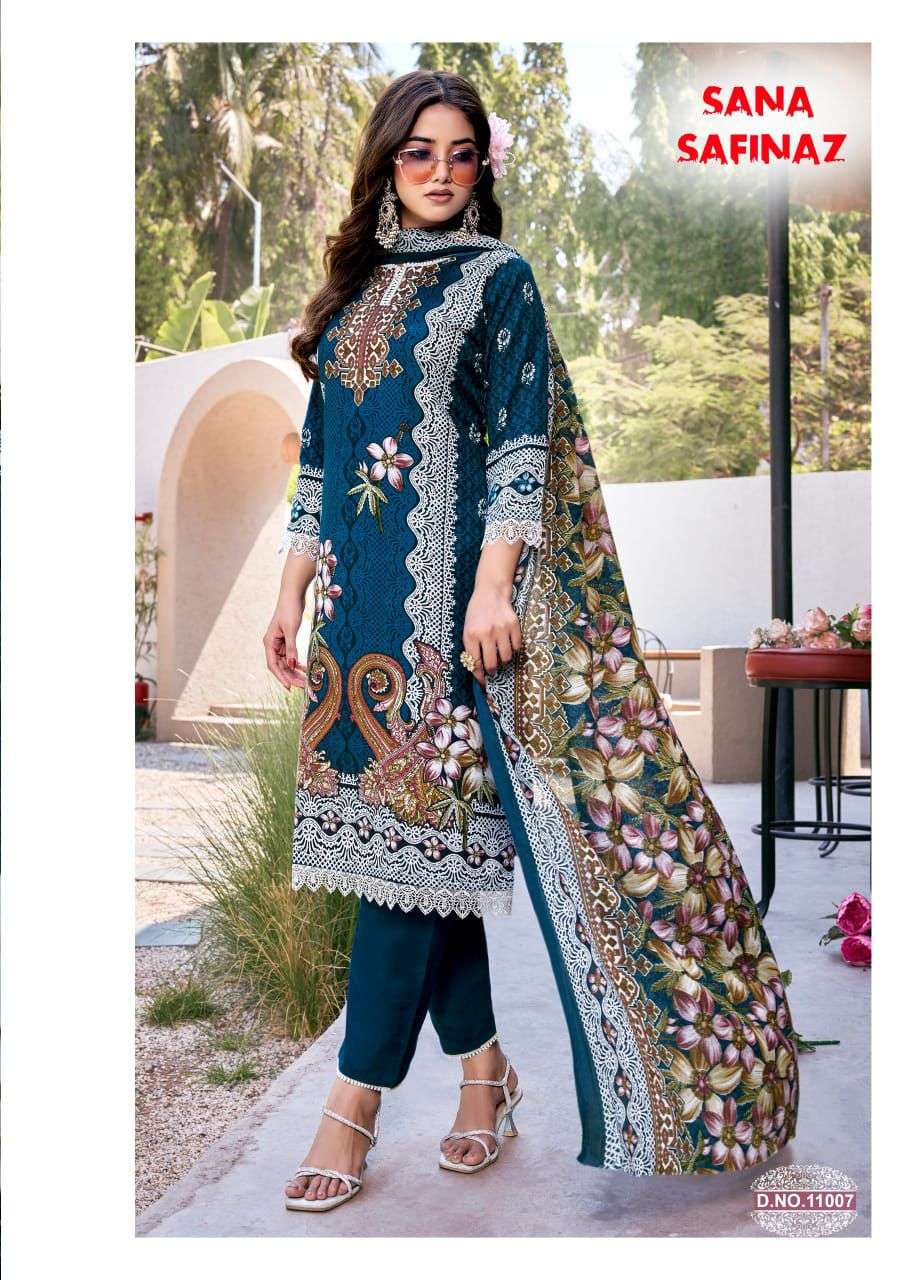 Ganesha Sana Safina Vol-11 Cotton Printed Pakistani Suit