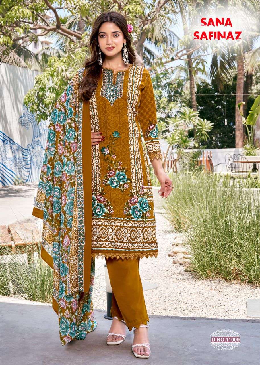 Ganesha Sana Safina Vol-11 Cotton Printed Pakistani Suit