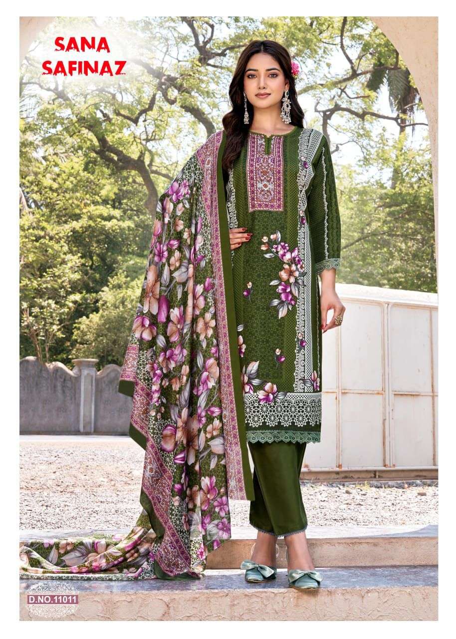 Ganesha Sana Safina Vol-11 Cotton Printed Pakistani Suit