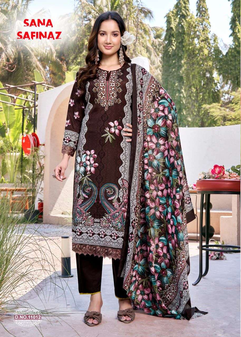 Ganesha Sana Safina Vol-11 Cotton Printed Pakistani Suit