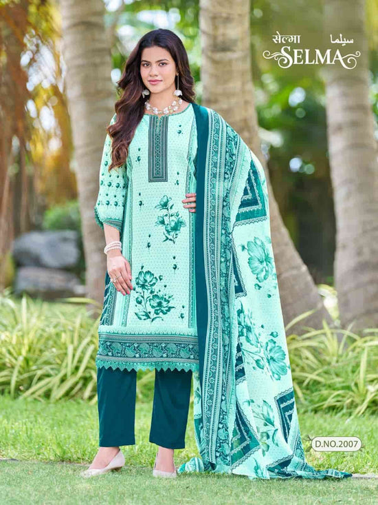 Ganesha Selma Pure Cotton Digital Print Dress Material