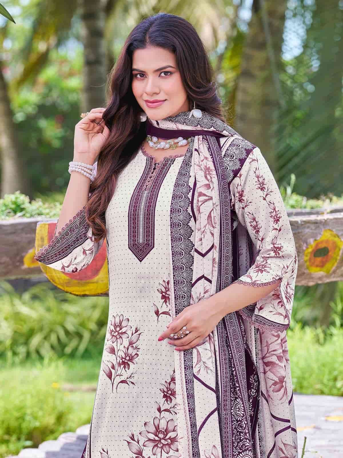 Ganesha Selma Pure Cotton Digital Print Dress Material