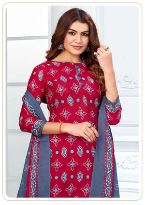 Ganeshji Bandhani Special Patiyala Vol 8 Soft Cotton Dress Material