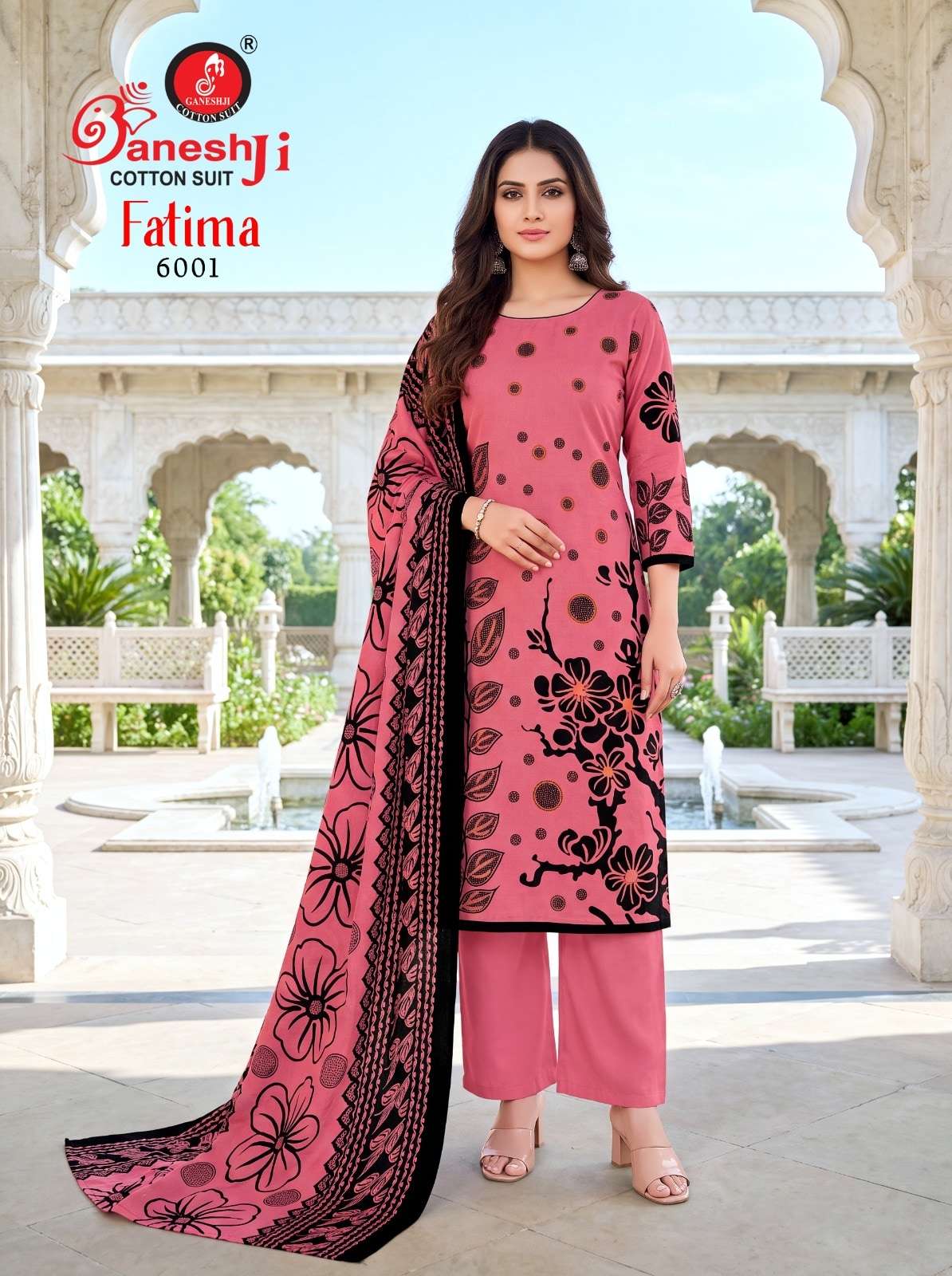 Ganeshji Fatima Vol-6 Cotton Printed Pakistani Suit