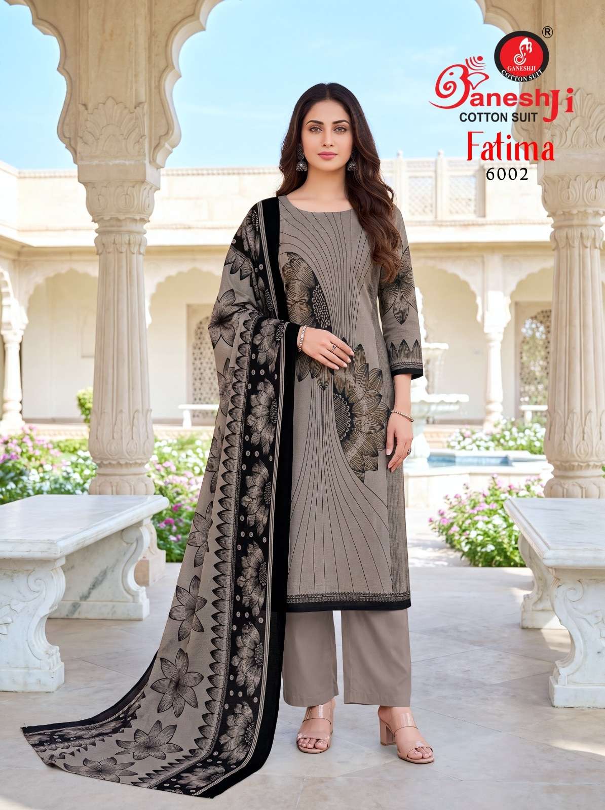 Ganeshji Fatima Vol-6 Cotton Printed Pakistani Suit