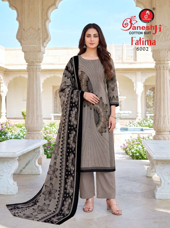 Ganeshji Fatima Vol-6 Cotton Printed Pakistani Suit