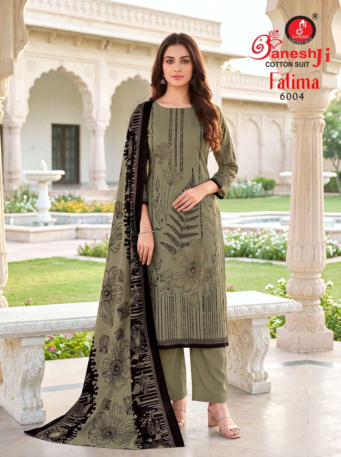 Ganeshji Fatima Vol-6 Cotton Printed Pakistani Suit