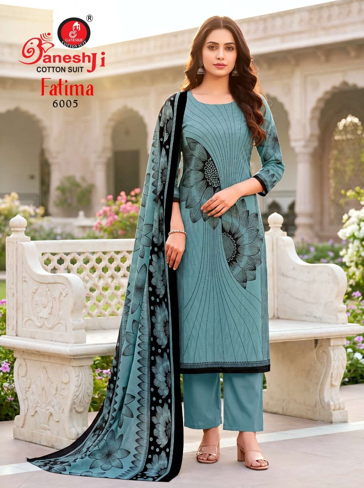 Ganeshji Fatima Vol-6 Cotton Printed Pakistani Suit