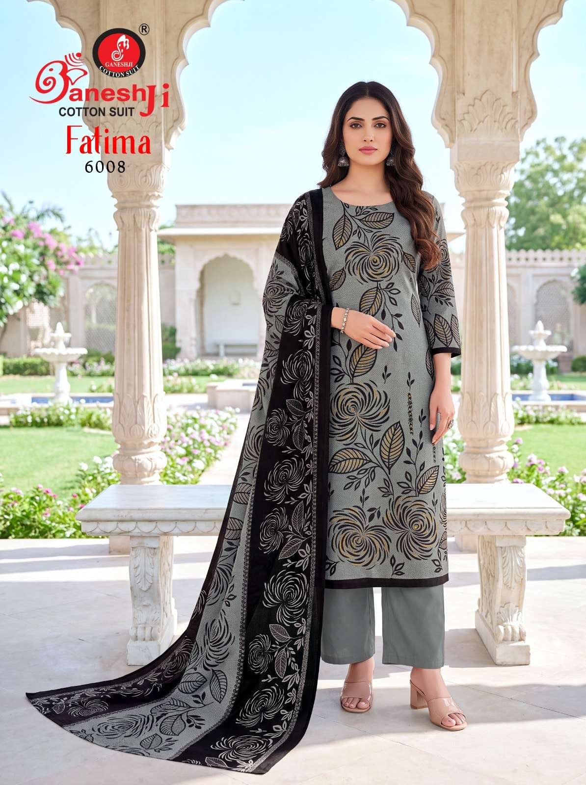 Ganeshji Fatima Vol-6 Cotton Printed Pakistani Suit