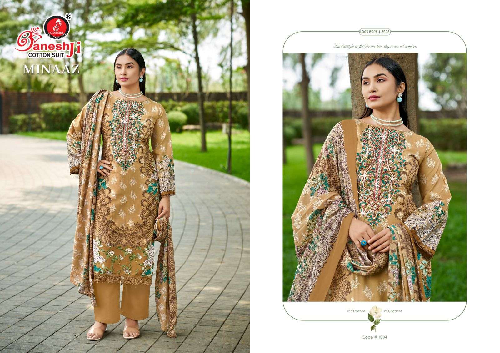 Ganeshji Minaaz Vol-1 Pakistani Suit Wholesale Catalogue