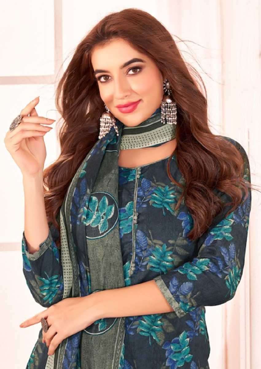 Ganeshji Naishaa Vol 1 Indo Cotton Printed Dress Material Wholesale - Amrah Wholesale