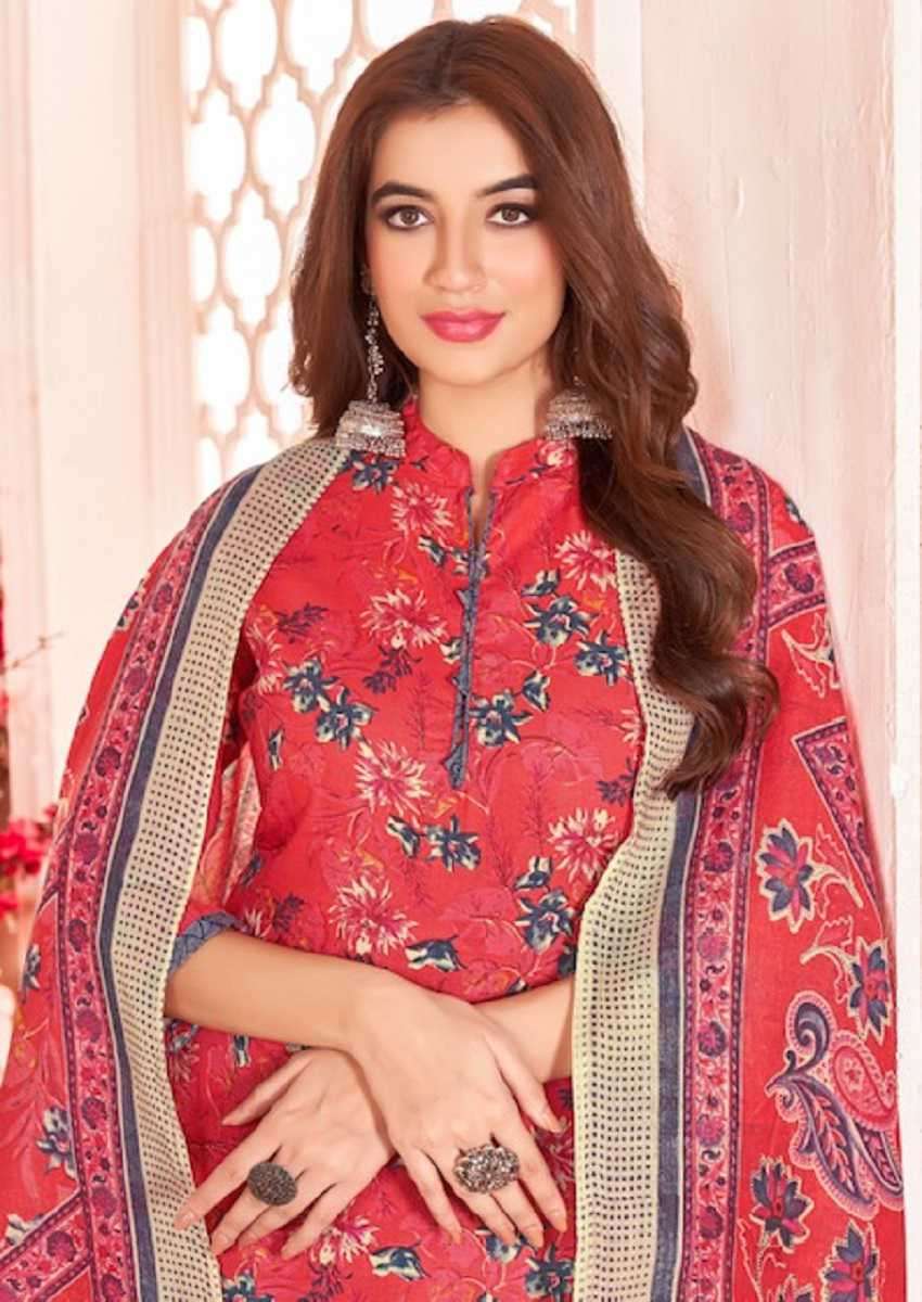 Ganeshji Naishaa Vol 1 Indo Cotton Printed Dress Material Wholesale - Amrah Wholesale