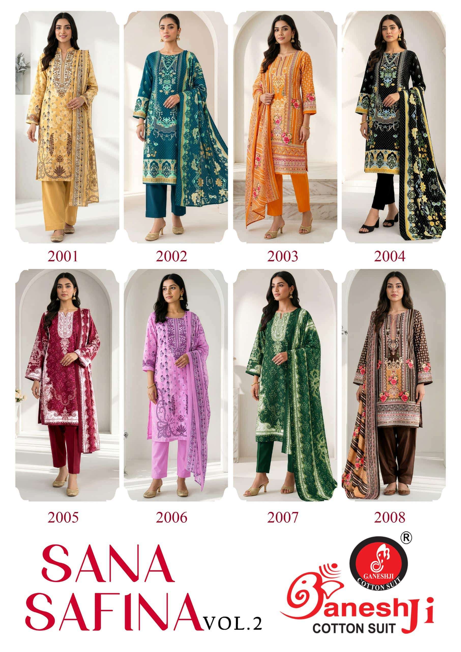Ganeshji Sana Safina Vol - 02 - Amrah Wholesale