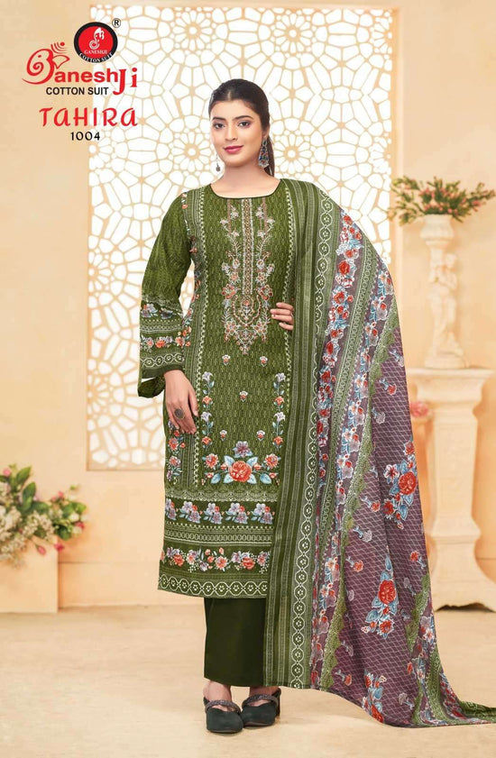 Ganeshji Tahira Vol 1 Pure Cotton Dress Material Wholesale - Amrah Wholesale