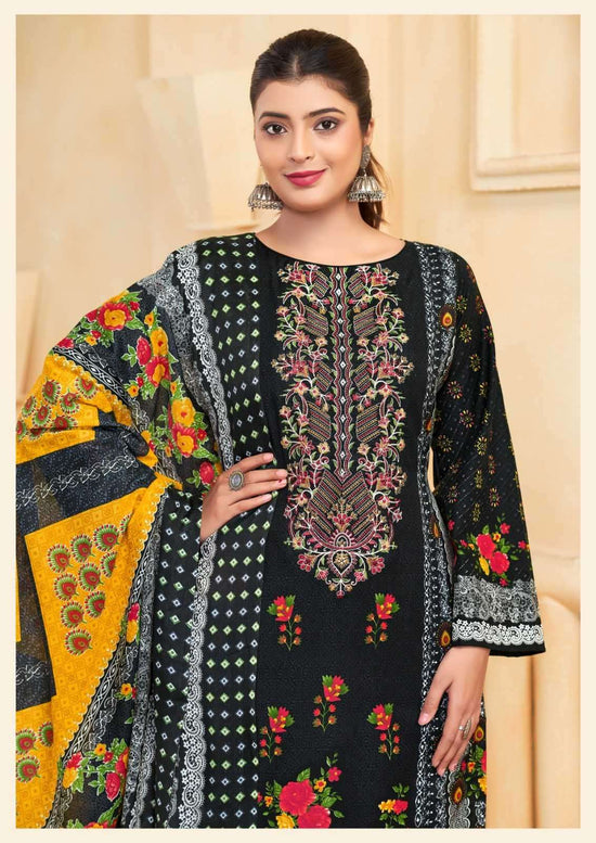Ganeshji Tahira Vol 1 Pure Cotton Dress Material Wholesale - Amrah Wholesale