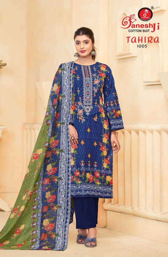 Ganeshji Tahira Vol 1 Pure Cotton Dress Material Wholesale - Amrah Wholesale