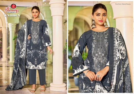 Ganeshji Tahira Vol-3 Cotton Printed Dress Material - Amrah Wholesale