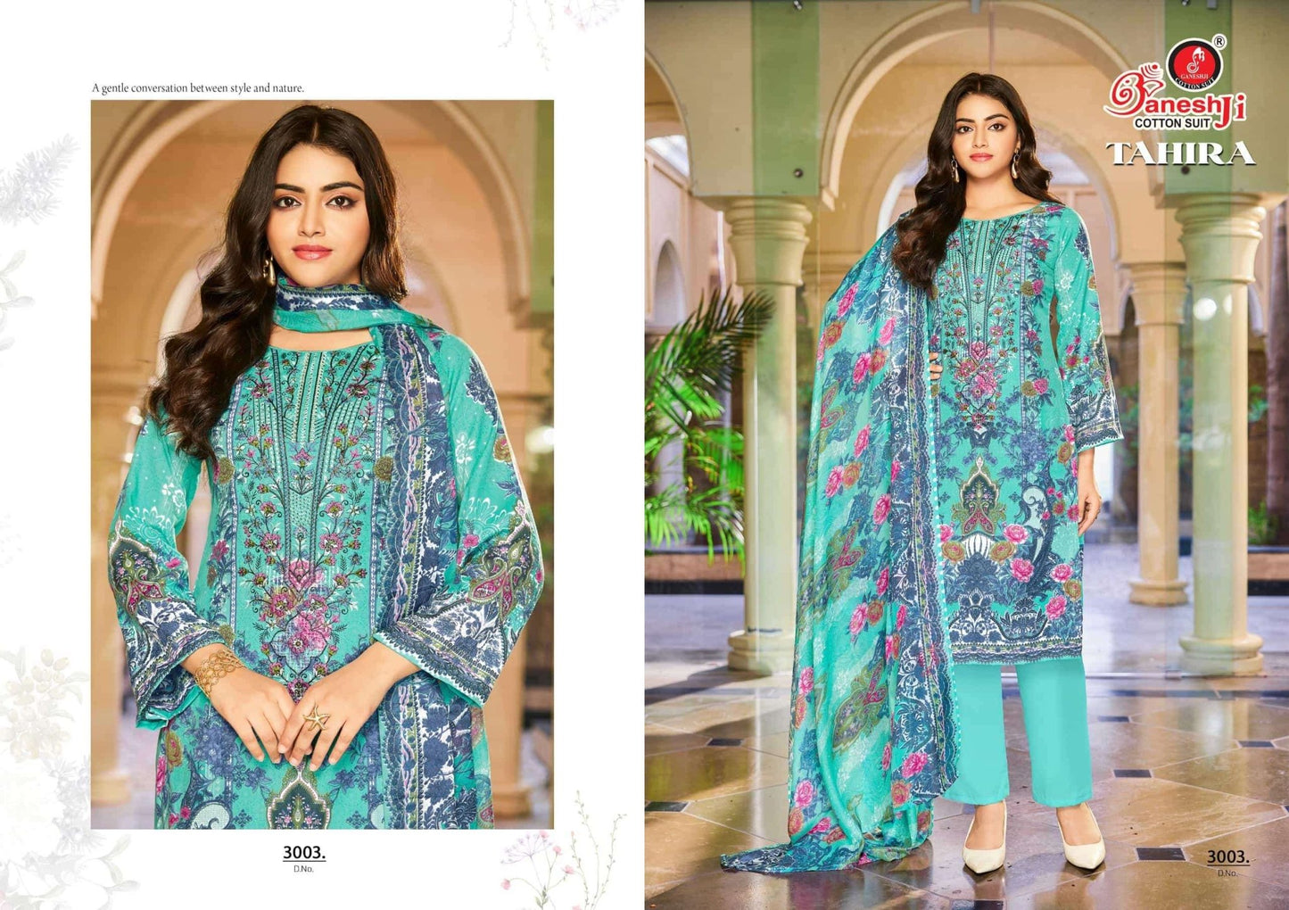 Ganeshji Tahira Vol-3 Cotton Printed Dress Material - Amrah Wholesale