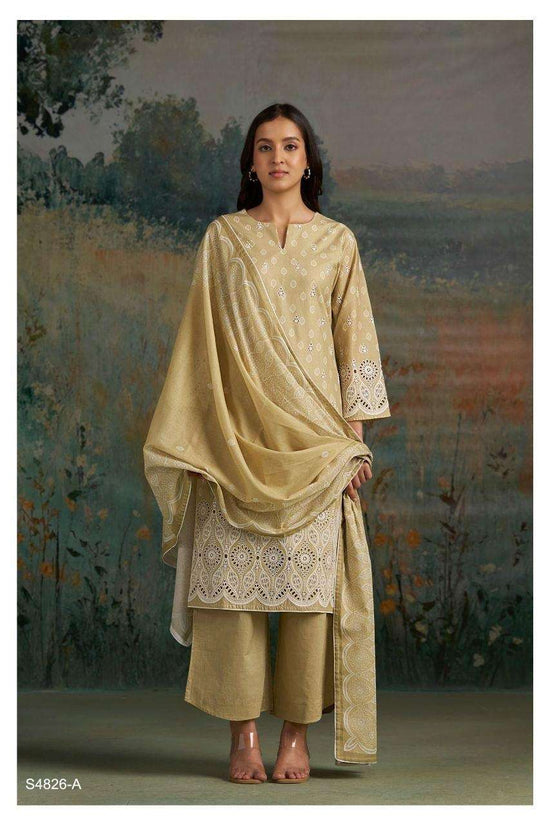 Ganga Fashion Aadita 4826 Premium Cotton Dress Material