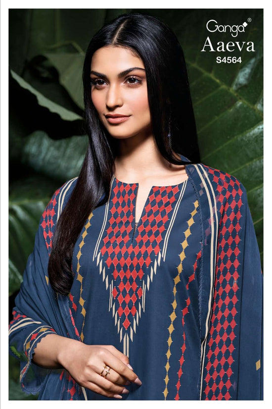 Ganga Fashion Aaeva 4564 - Amrah Wholesale