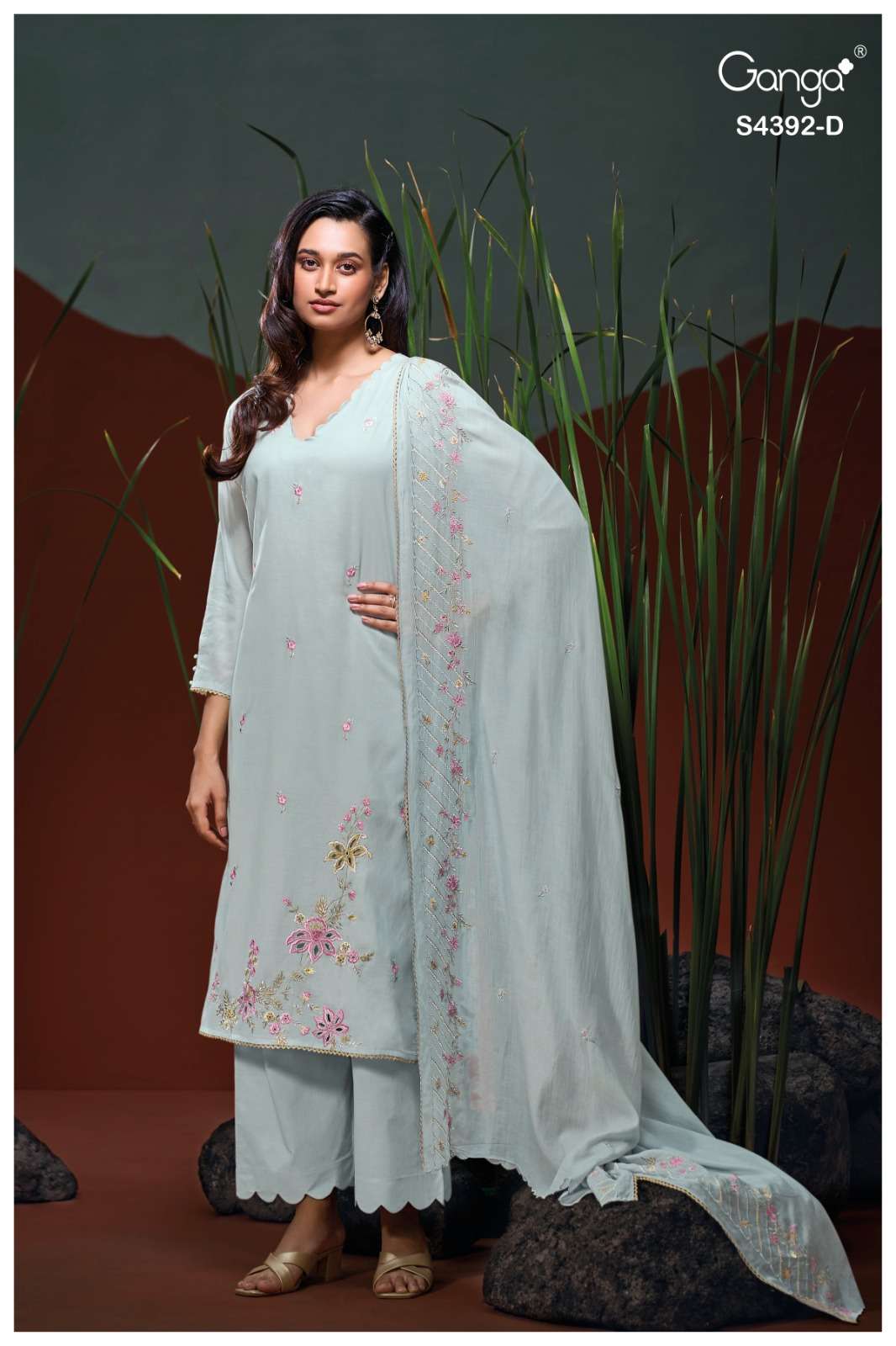 Ganga Fashion Aezra 4392 - Amrah Wholesale