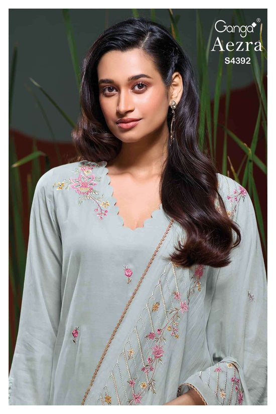 Ganga Fashion Aezra 4392 - Amrah Wholesale