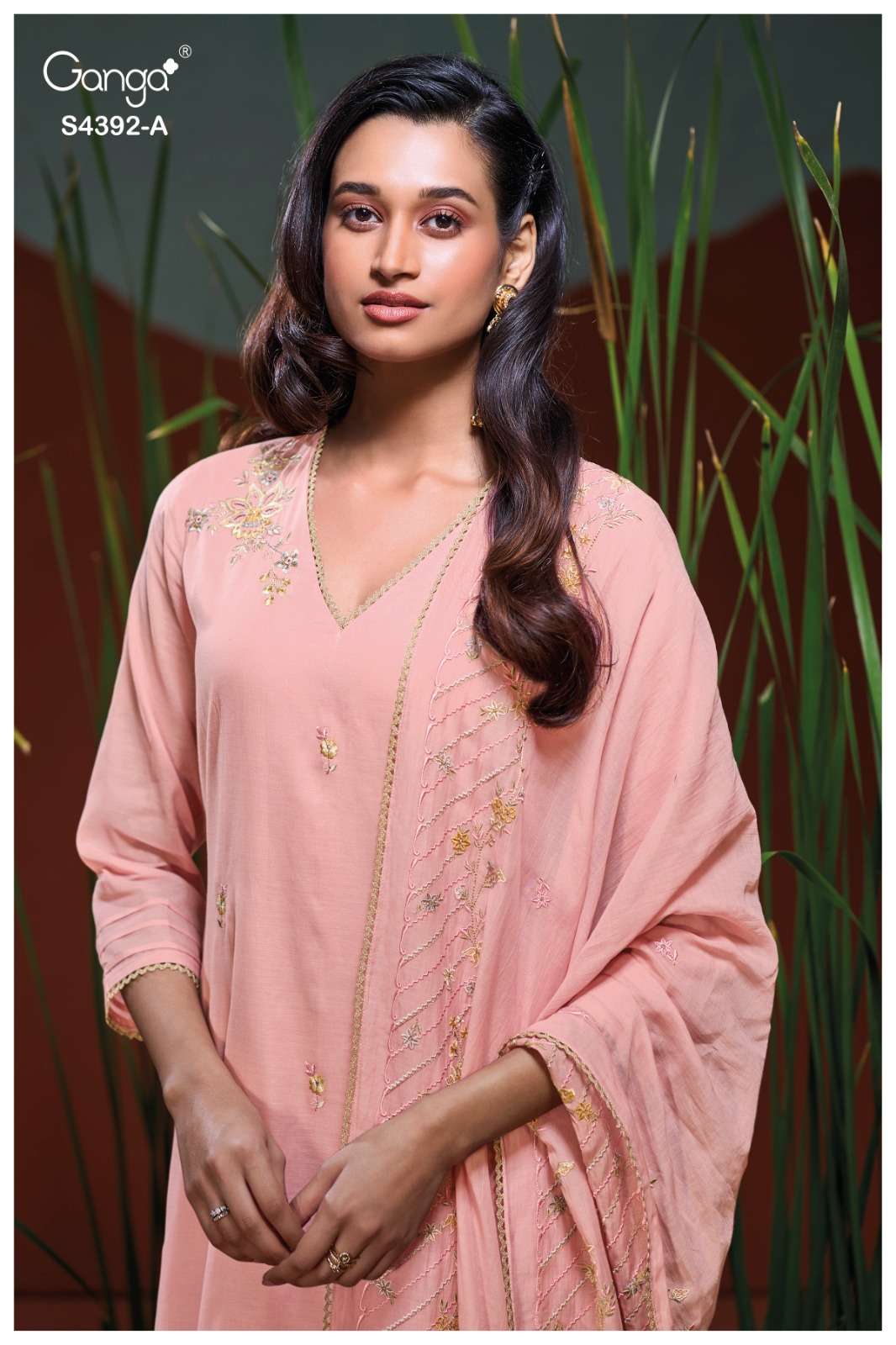 Ganga Fashion Aezra 4392 - Amrah Wholesale