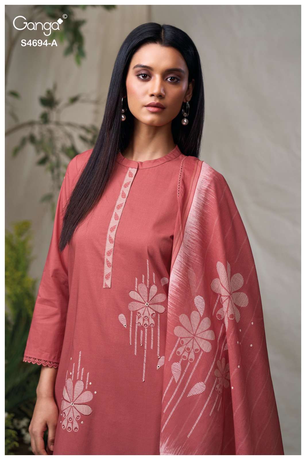 Ganga Fashion Aiyanae 4694 Premium Cotton Dress Material