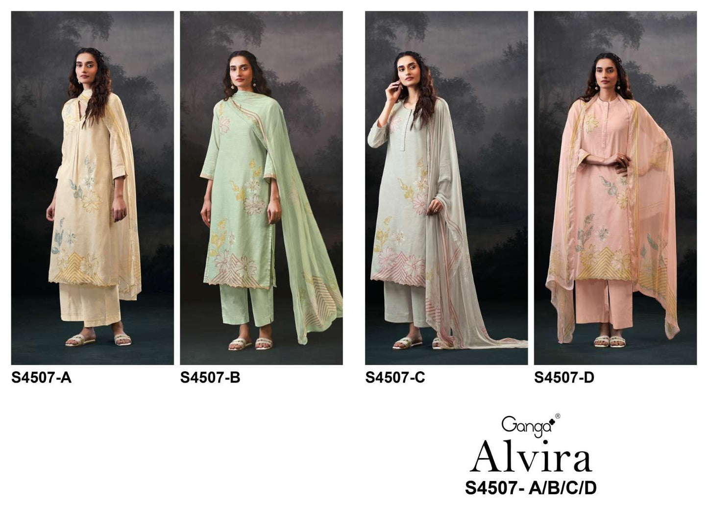 Ganga Fashion Alvira 4507