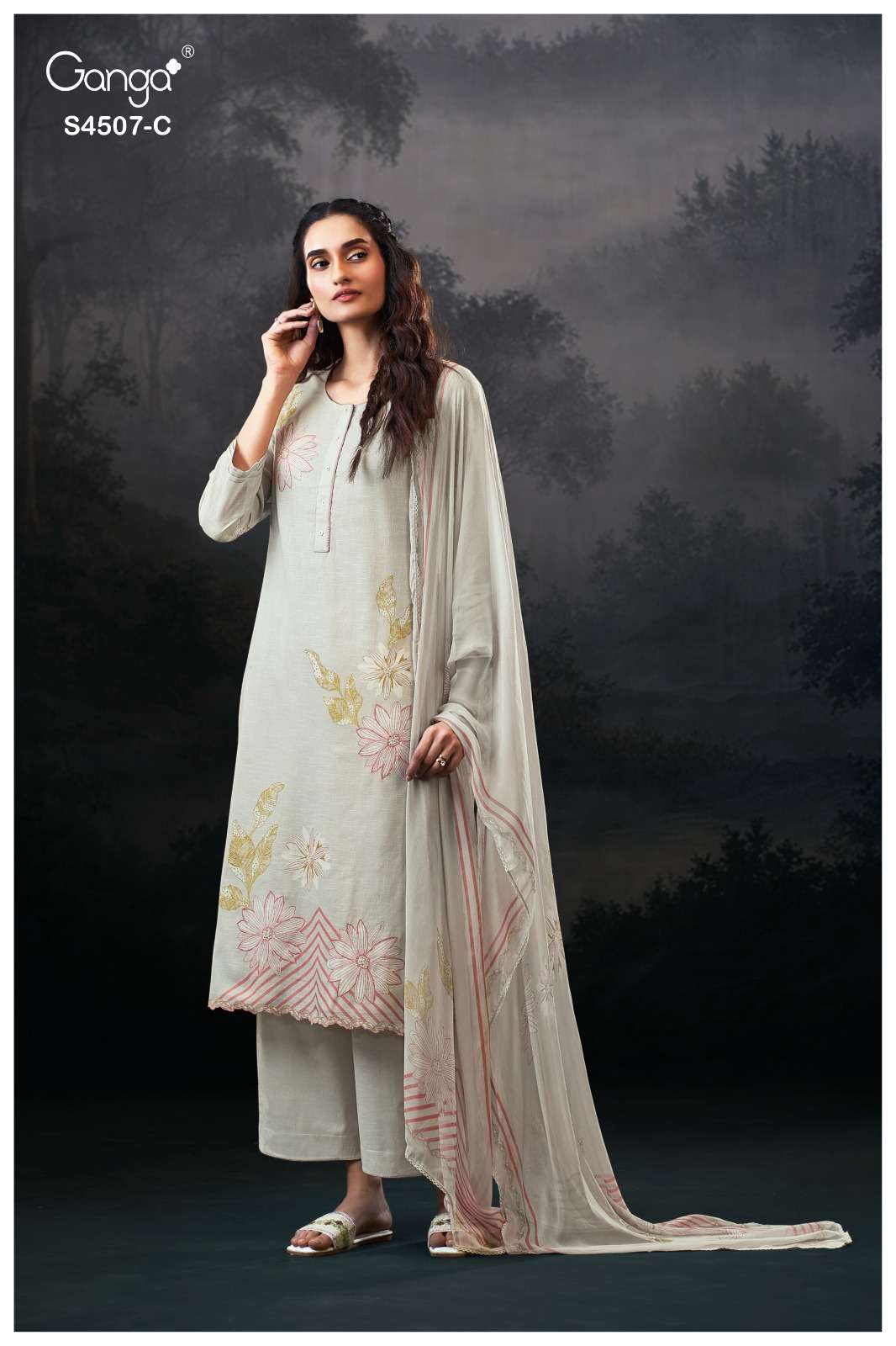 Ganga Fashion Alvira 4507 - Amrah Wholesale