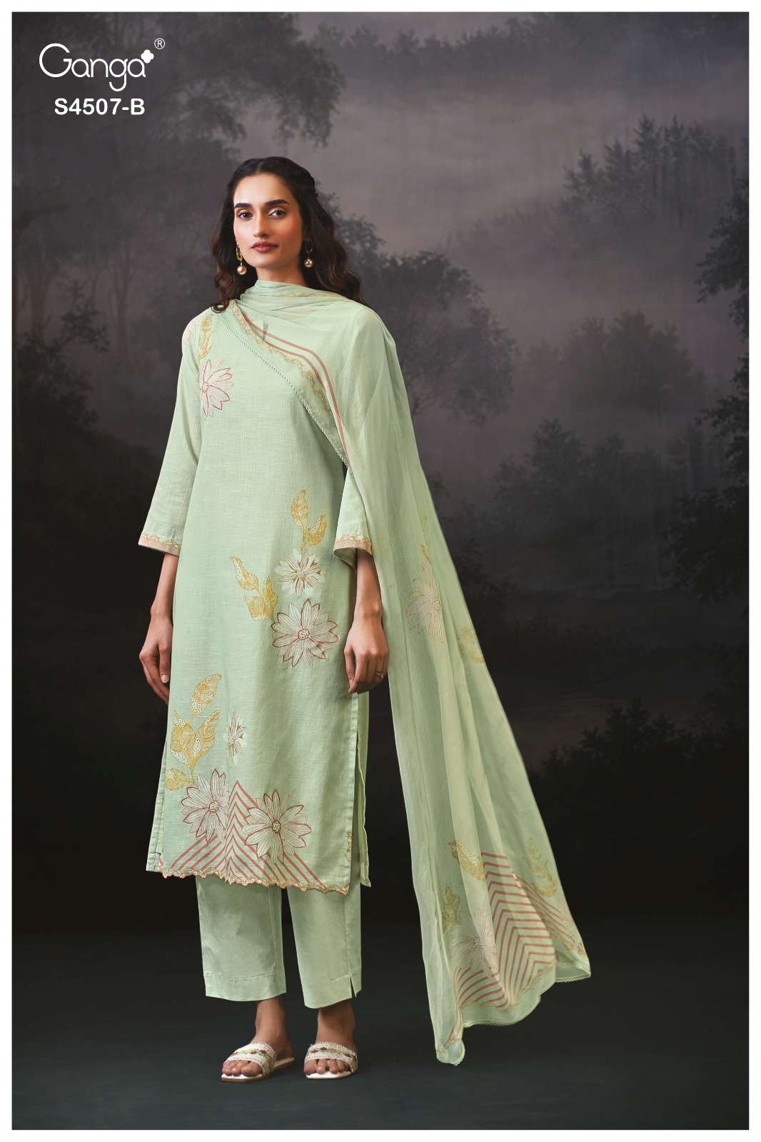Ganga Fashion Alvira 4507 - Amrah Wholesale