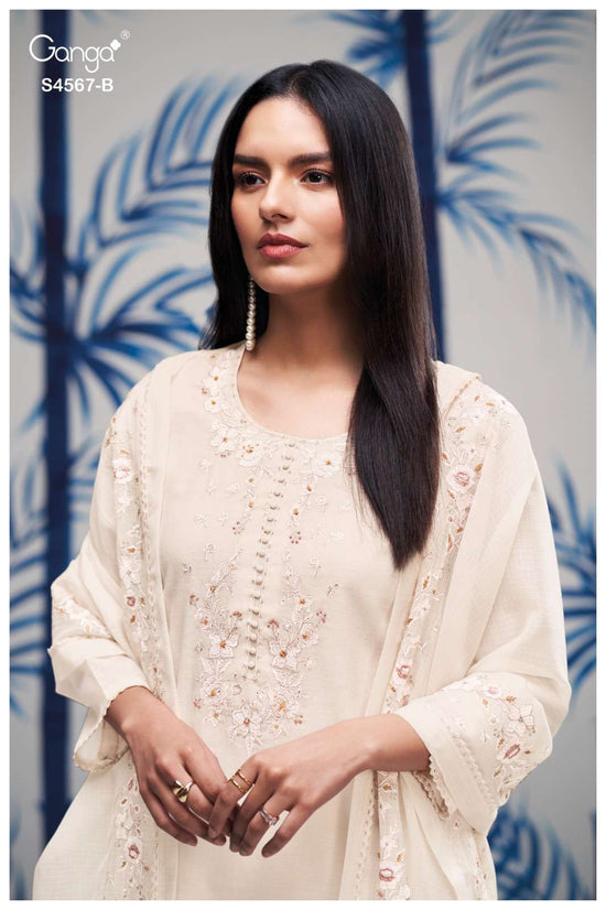 Ganga Fashion Bazira 4567 Dress Material - Amrah Wholesale