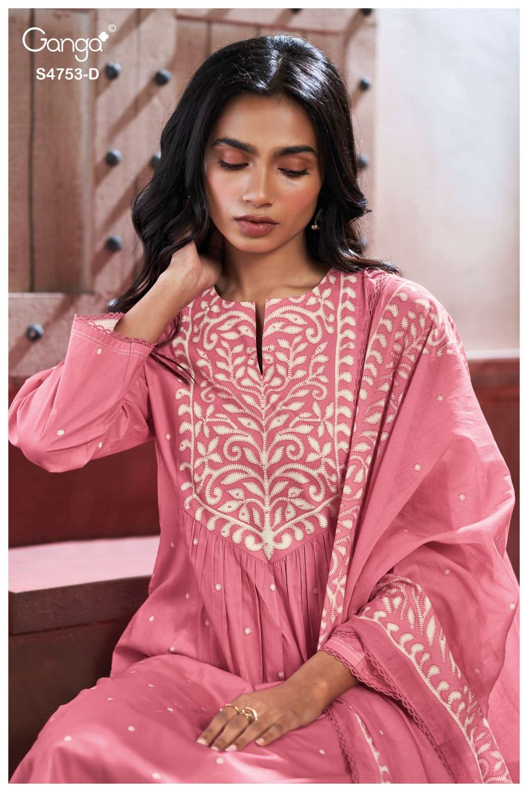 Ganga Fashion Bireya 4753 Dress Material - Amrah Wholesale